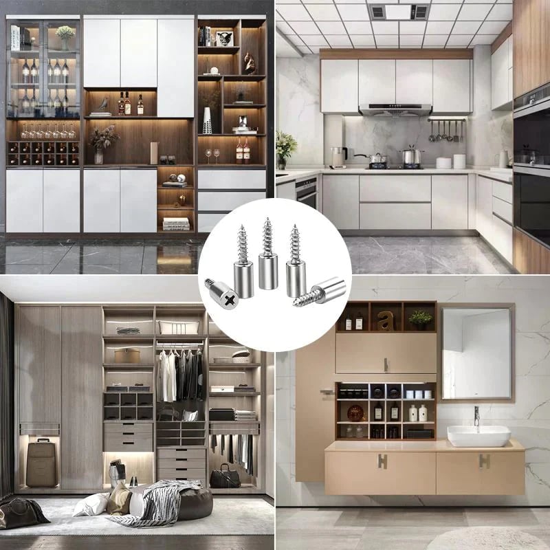 EasyScrew™ - Selbstschneidende Regalstützen