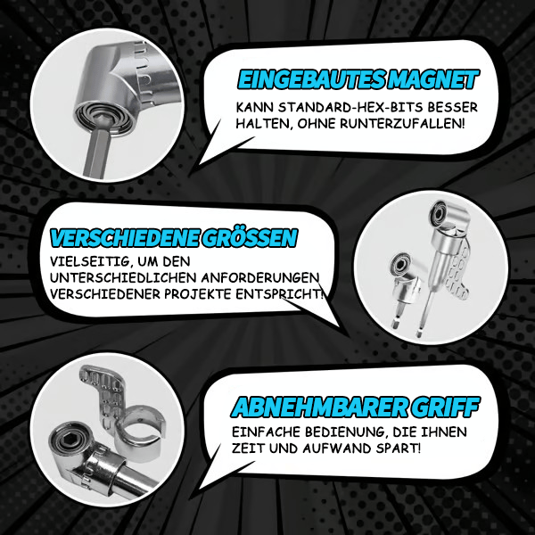 FlexiDrive™ | 105-Grad-Winkelbohreradapter