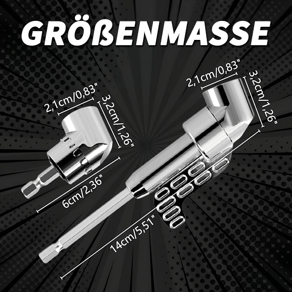 FlexiDrive™ | 105-Grad-Winkelbohreradapter