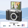 VisionFlip™ | 4K HD Digitalkamera mit Schwenkbarem Bildschirm