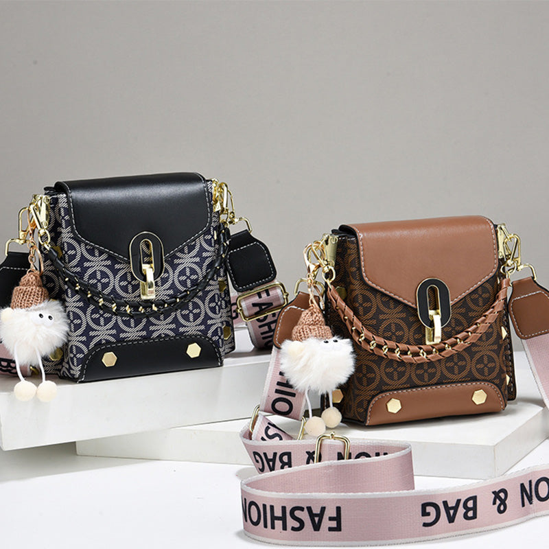 Veloura™ – Elegante Umhängetasche aus Kunstleder