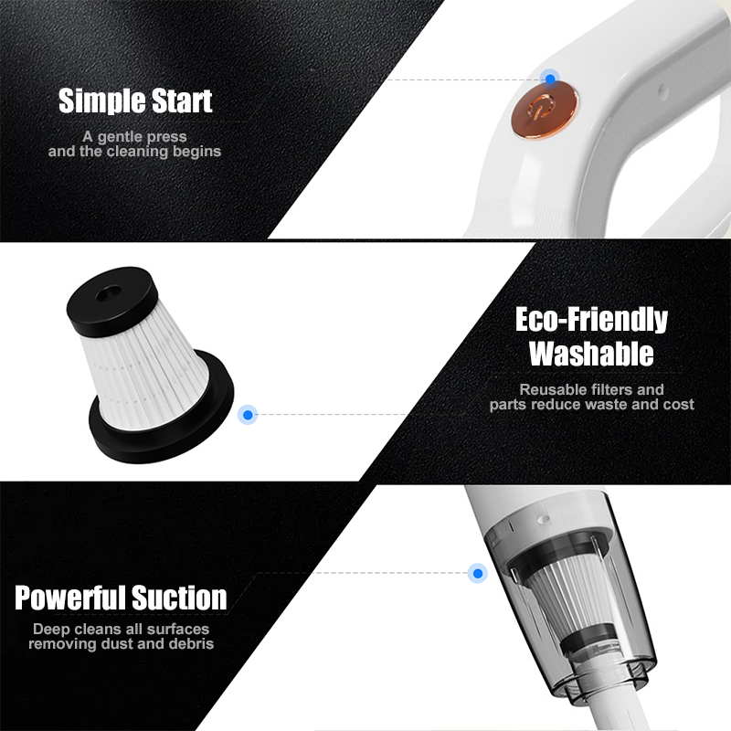 YQ-669 Vacuum Cleaner™ – Kabelloser Staubsauger