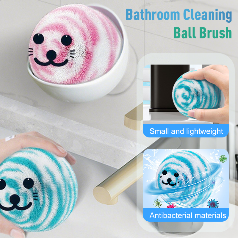Antibakterielle Badezimmer-Reinigungskugelbürste