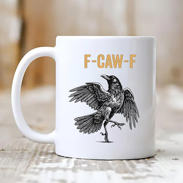 F-Caw-F™ – Lustige Hühner-Tasse 🐔☕