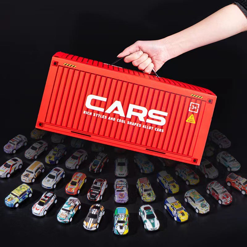 Mini Pull-Back Garage Set™ – voller Spaß 🚗🎁