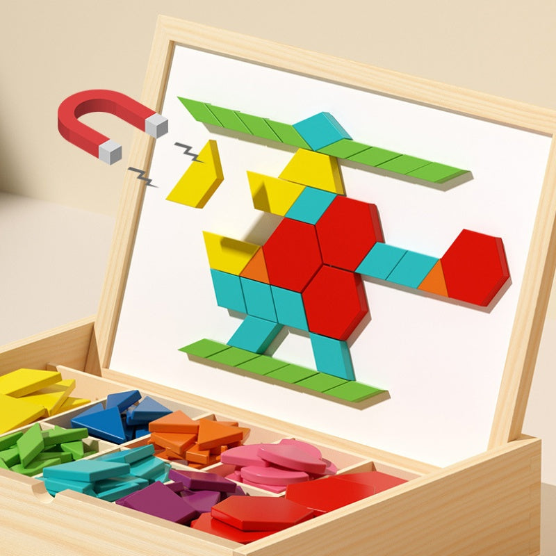 WoodenMag™ – Magnetisches Puzzle
