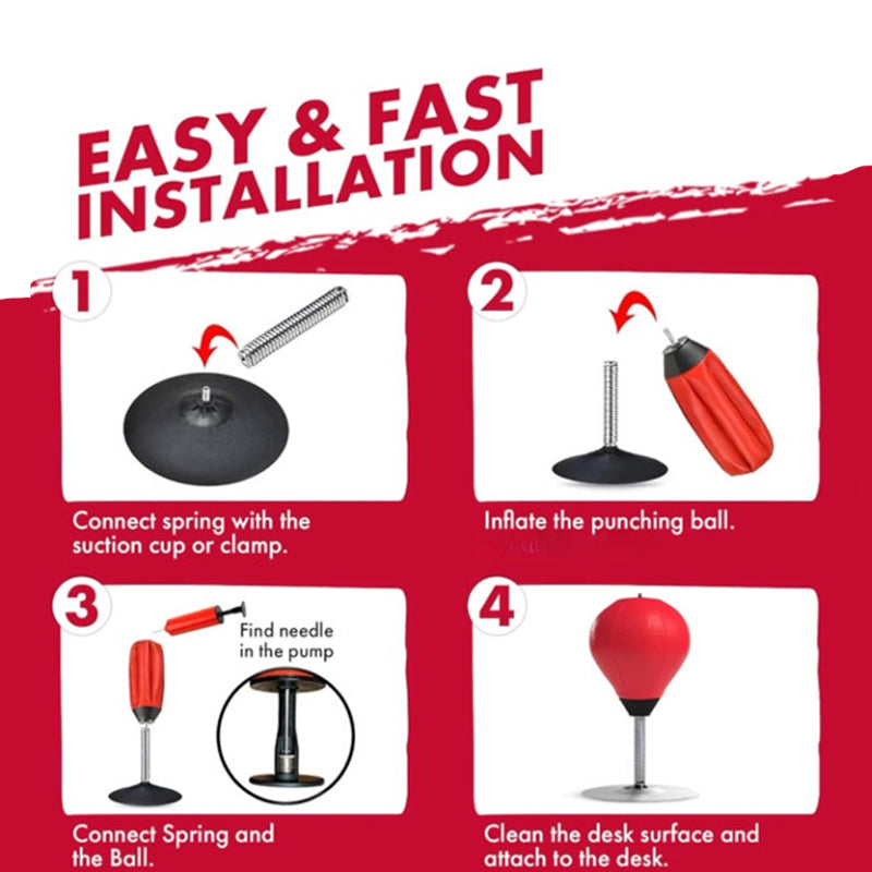 DeskPunch™ – Boxsack zum Stressabbau