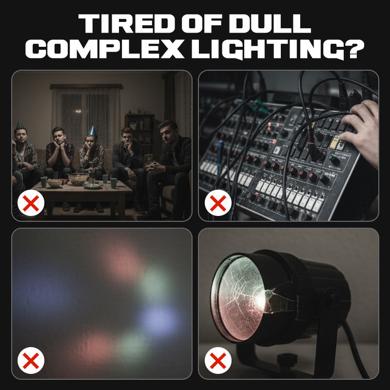 Multi-Beam LED Light™ – Dynamisches Lichteffektgerät