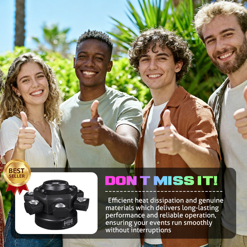 Multi-Beam LED Light™ – Dynamisches Lichteffektgerät