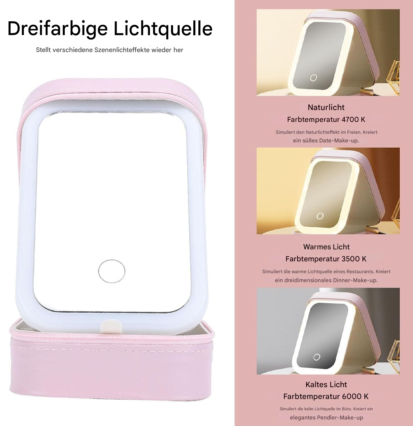 Vanity Box™ - Tragbare Schmuck- & Kosmetikbox
