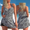 SummerSure – Tankini-Badeanzug & Bikini mit Beachcover für Damen im Muster-Design